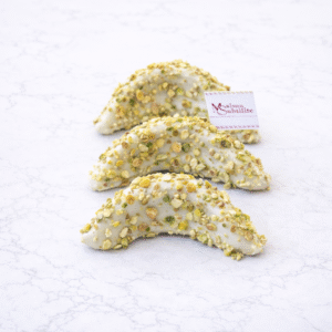 Cornes de Gazelle Pistache (24 pièces)