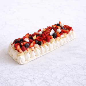 Bûche Pavlova Fruits Rouges